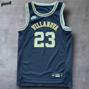 Villanova Wildcats Jersey Youth Medium Navy Blue NCAA Basketball Number 23 Nike